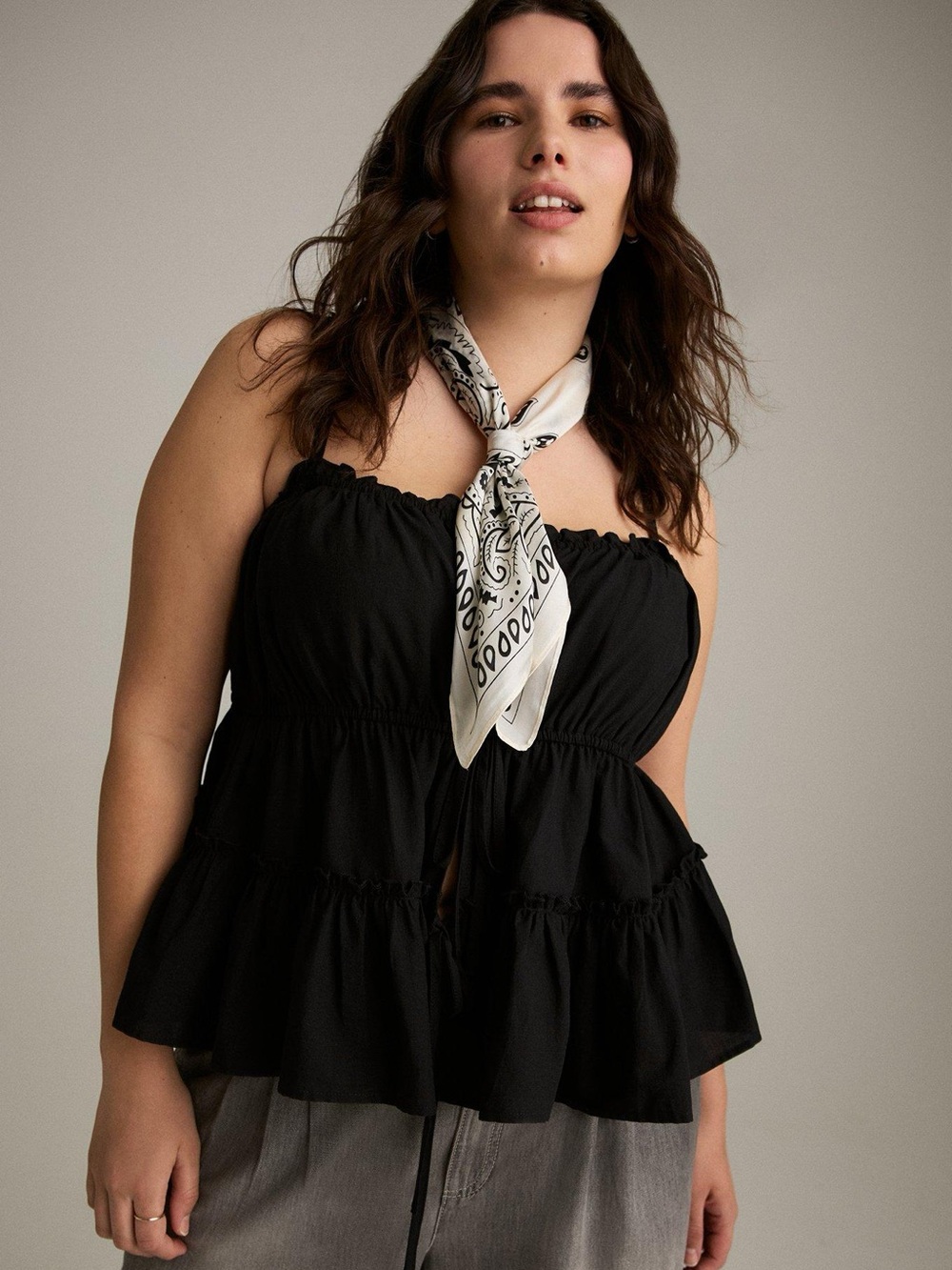 NWT Torrid Tiered Bow Top